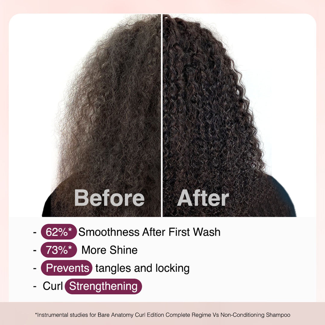 Bare Anatomy Curl Defining Kit - (Shampoo I Leave-in Conditioner I Mask I Gel)