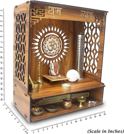 Wooden Pooja Mandir