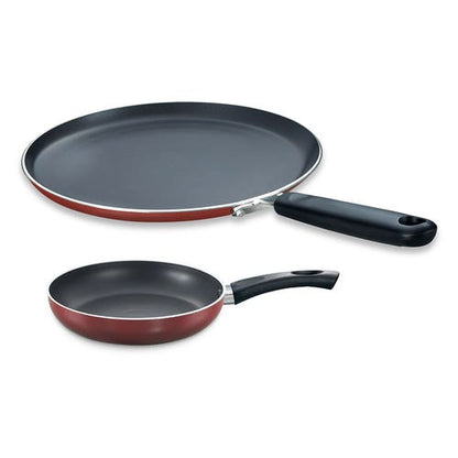 Prestige Omega Deluxe Twin Pack Omni Tawa -28 cm & Fry Pan -20 cm (36897)