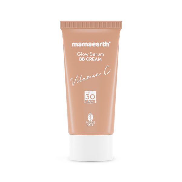 Mamaearth Glow Serum BB Cream with Vitamin C & Turmeric - 25 g