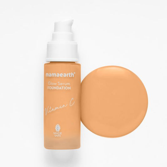 Mamaearth Glow Serum Foundation - 30ml | Beige Glow