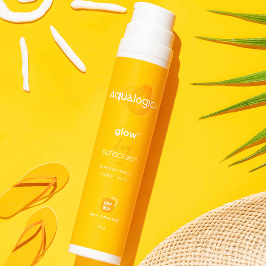 Aqualogica Glow+ Dewy Sunscreen - 50g