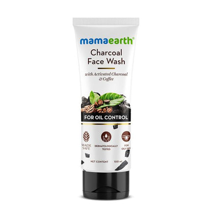 Mamaearth Charcoal Face Wash for Oil Control, 100ml