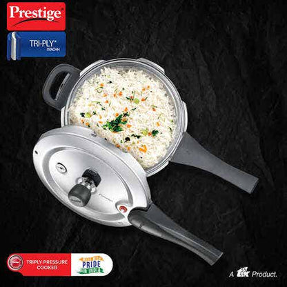 PRESTIGE SVACHH TRI-PLY HANDI PRESSURE COOKER ( 20706)