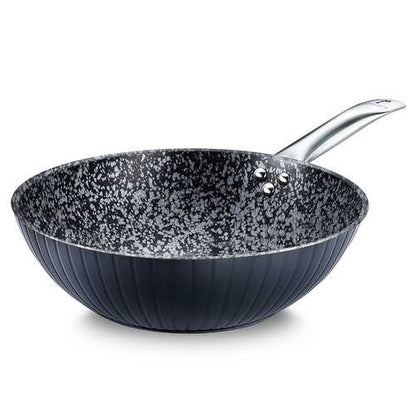 Prestige Durastone Hard Anodised 6 Layer Non-Stick Wok (38096)