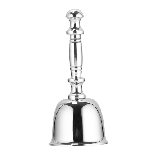 Stainless Steel Silver Pooja Bell