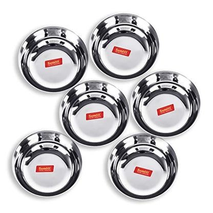 Sumeet Stainless Steel Bowl Set 6pcs