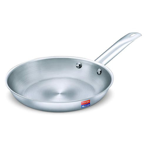 Prestige Tri-ply Splendor Stainless Steel Thick Gauge Fry Pan, (37413)