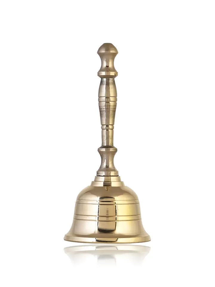 Gold toned Religious Pooja Bell