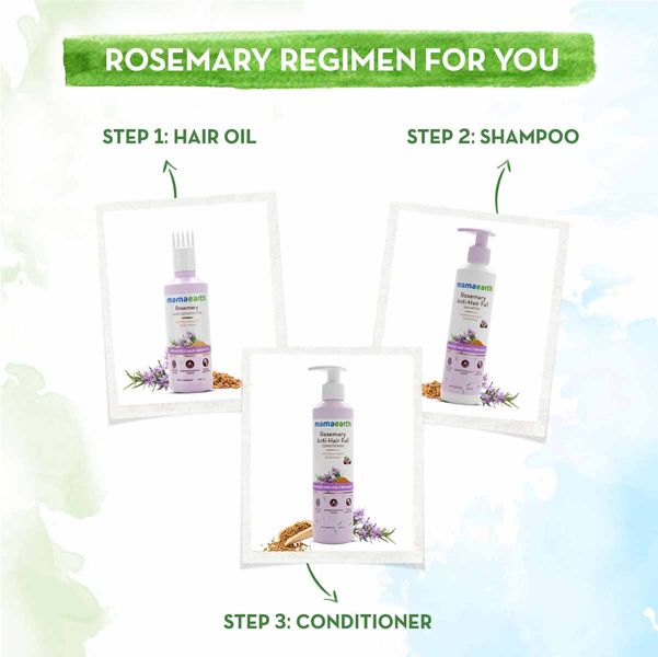 Mamaearth Rosemary Anti-Hair Fall Combo - 500 ml