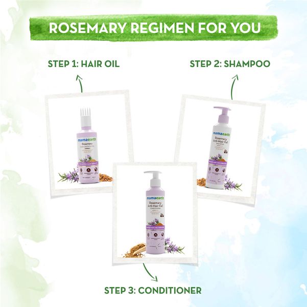 Mamaearth Rosemary Hair Care Kit - 650ml