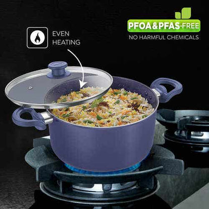 Prestige Ceraglide Ceramic Coating Non-Stick Aluminium Cookware Casserole 2.8L ( 38256)