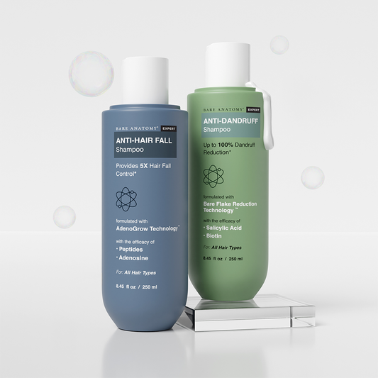 Bare Anatomy Anti-Hairfall & Anti-Dandruff Shampoo Combo