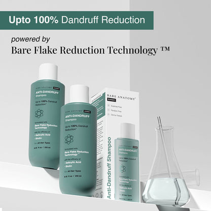 Bare Anatomy Anti Dandruff Kit - (Shampoo | Mask)