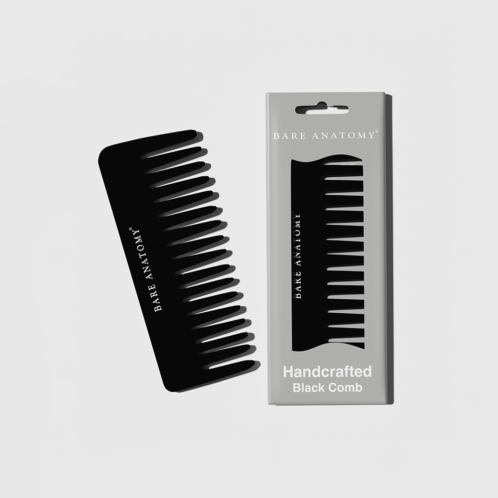 Bare Anatomy Handcrafted Wide Tooth Hair Comb