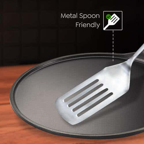 Omega Die-Cast Plus Aluminium Non-Stick Tawa (30529)