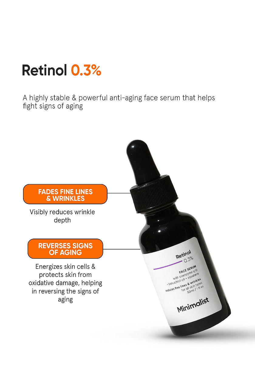 Minimalist Retinol 0.3% Face Serum