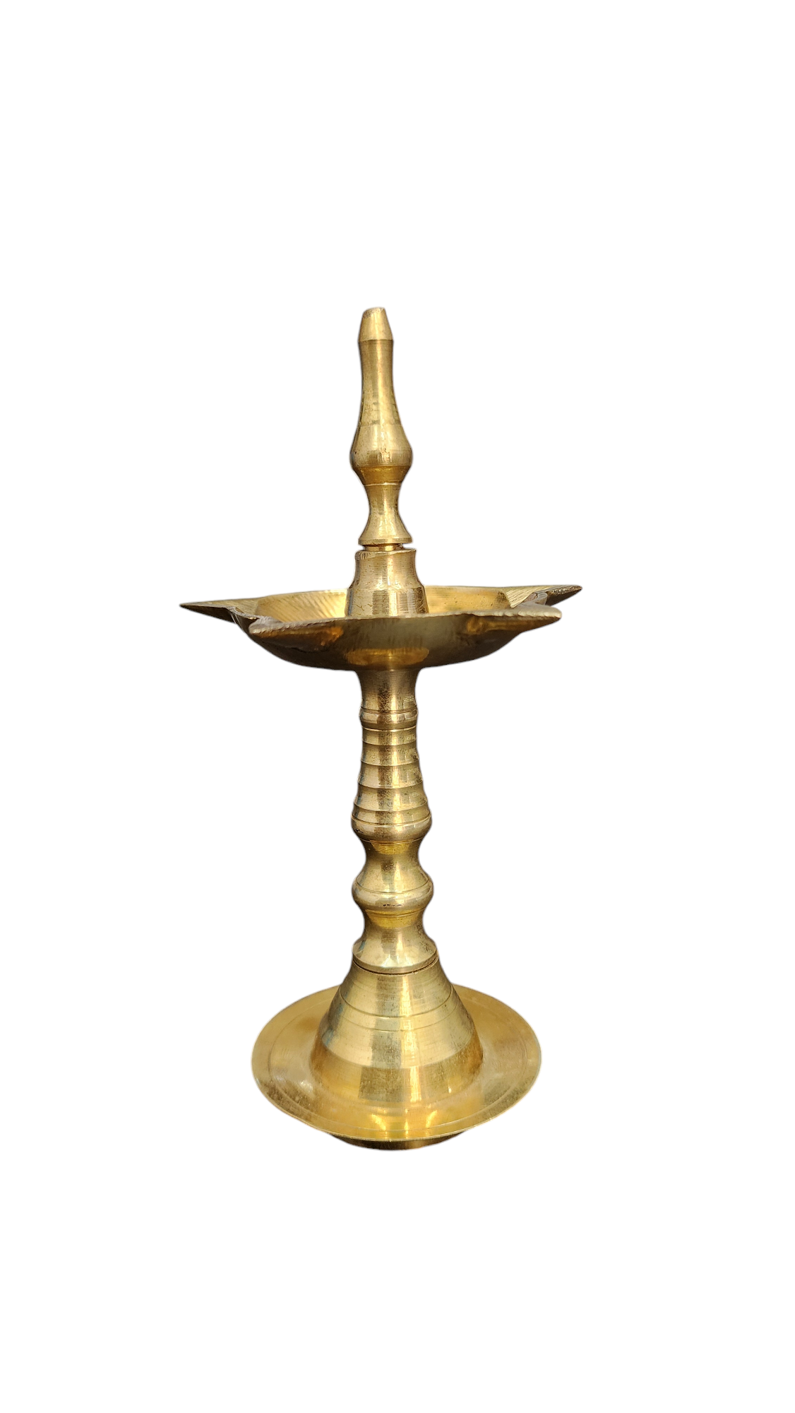 Dhevu Brass Kerala Diya (medium)