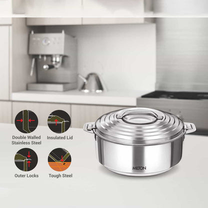 Milton Galaxia Stainless Steel Casserole