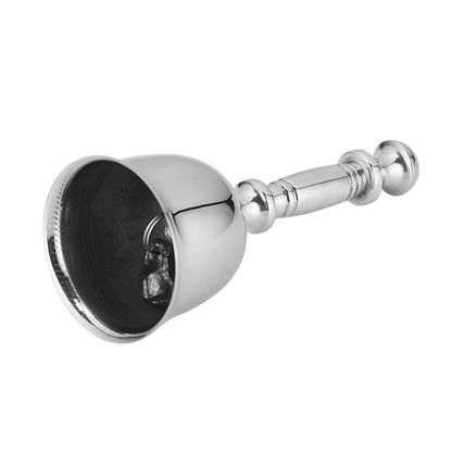 Stainless Steel Silver Pooja Bell