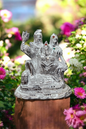 Lord Shiva Parivar Idol Silver Metal