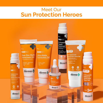 1% Hyaluronic Sunscreen Aqua Gel with SPF 50 & PA++++ - 80g