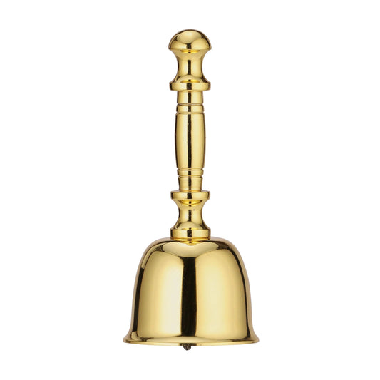 Stainless Steel Gold Pooja Bell