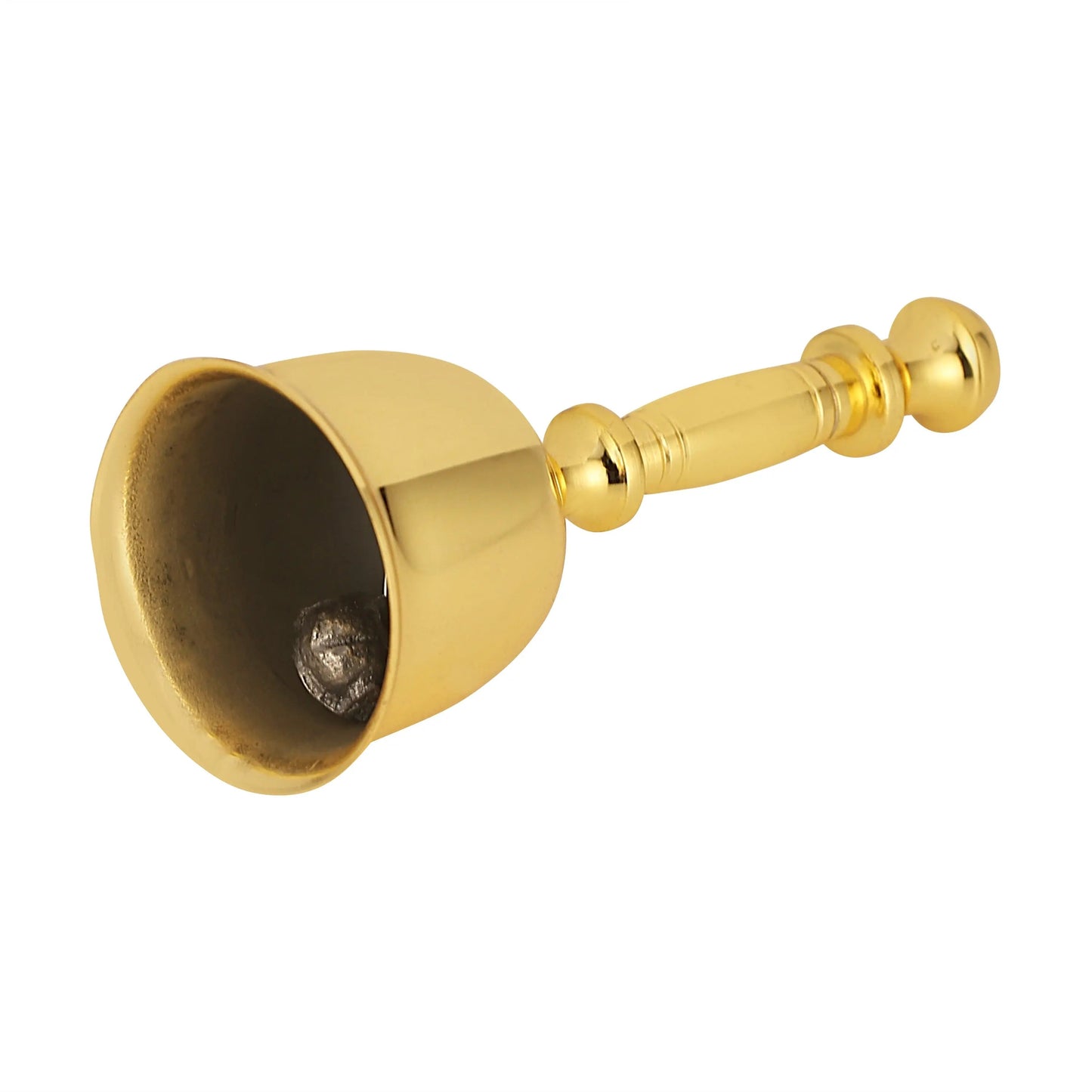 Stainless Steel Gold Pooja Bell