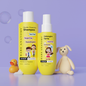 Bare Anatomy Gentle Detangling Kit for 3+ Years Kids | Kid's Shampoo & Spray