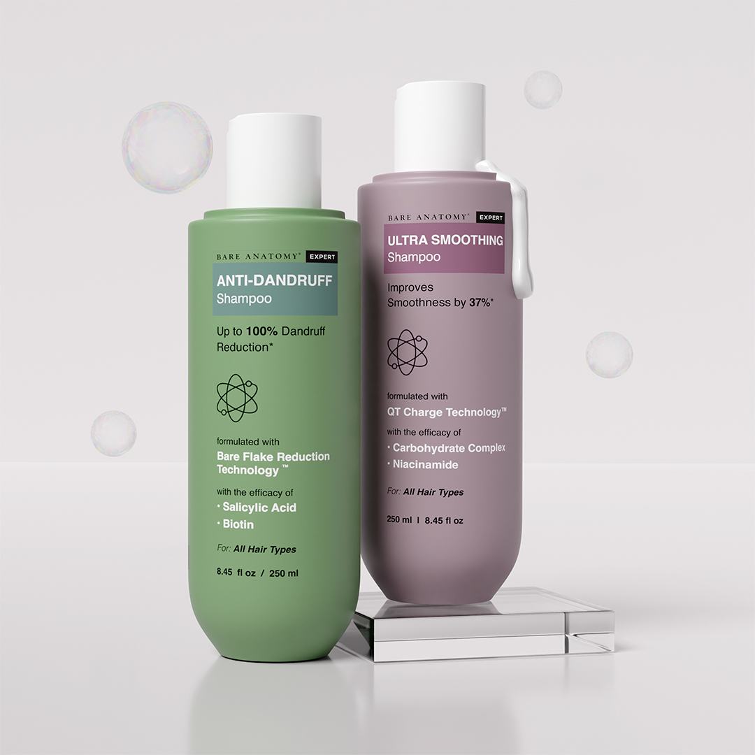 Bare Anatomy Smoothing & Anti-Dandruff Shampoo Combo