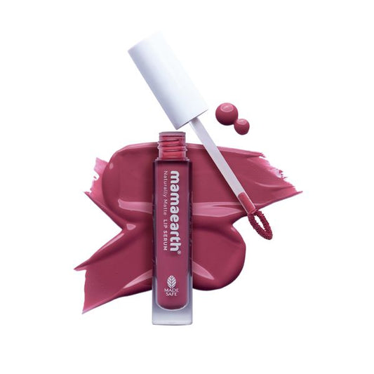 Mamaearth Naturally Matte Liquid Lipstick - 3 ml | Pink Daffodil