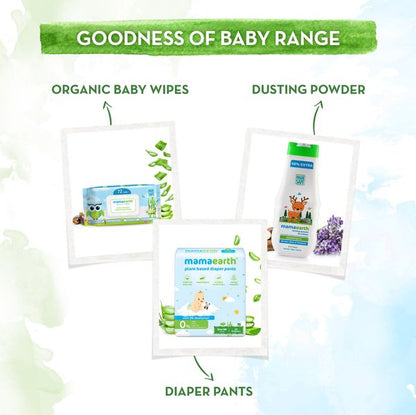 Mamaearth Organic Bamboo Based Baby Wipes