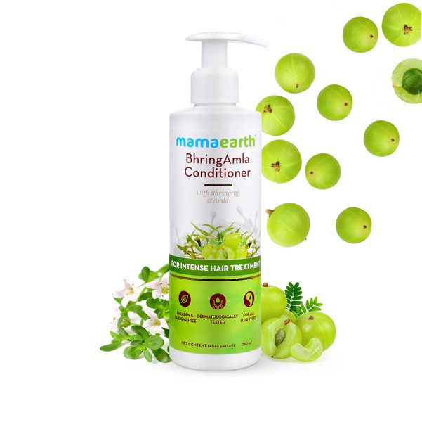 Mamaearth BhringAmla Conditioner with Bhringraj and Amla for Intense Hair Treatment - 250ml