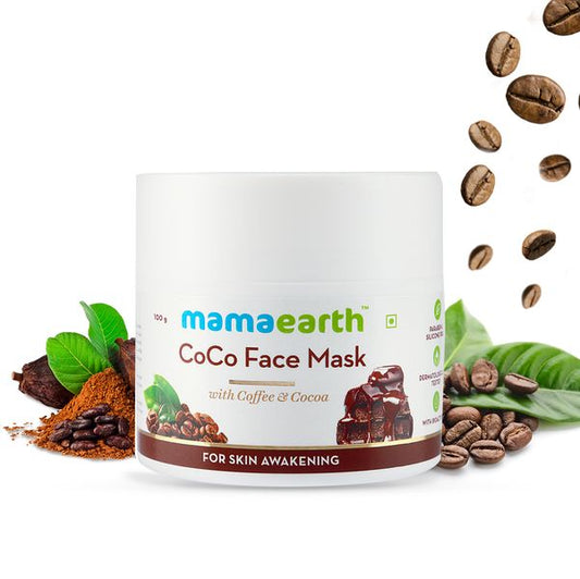 Mamaearth CoCo Face Mask with Coffee and Cocoa for Skin Awakening - 100g