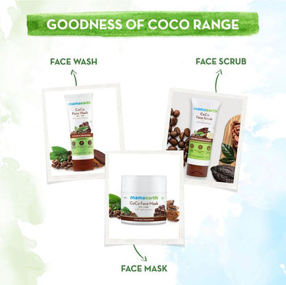 Mamaearth CoCo Face Mask with Coffee and Cocoa for Skin Awakening - 100g