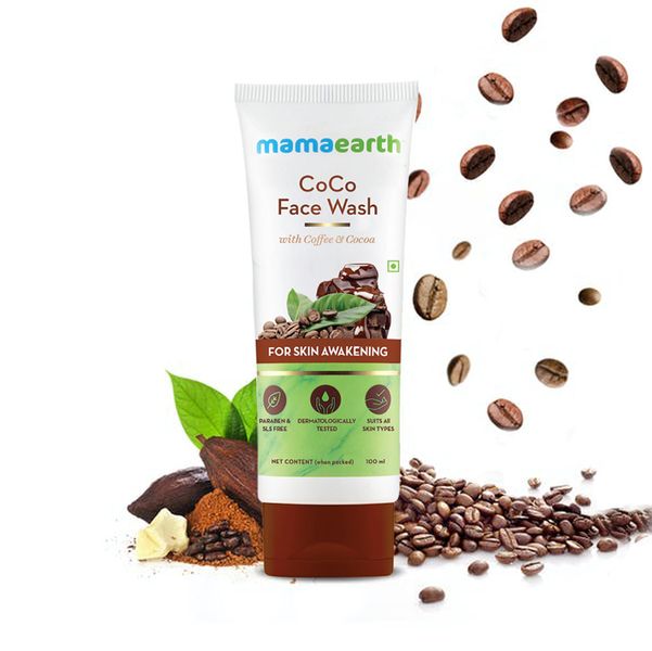 Mamaearth CoCo Face Wash with Coffee and Cocoa for Skin Awakening - 100ml