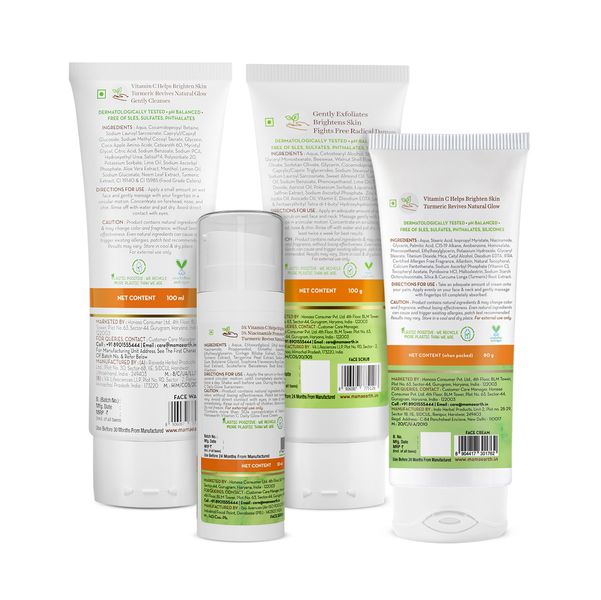 Mamaearth Vitamin C Skin Brightening Kit