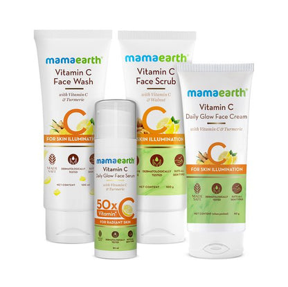 Mamaearth Vitamin C Skin Brightening Kit