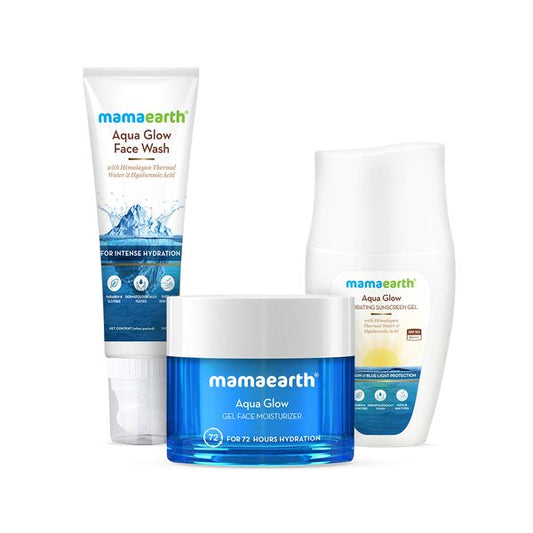 Mamaearth Aqua Glow Skin Refreshing Kit for Hydrated & Fresh Skin