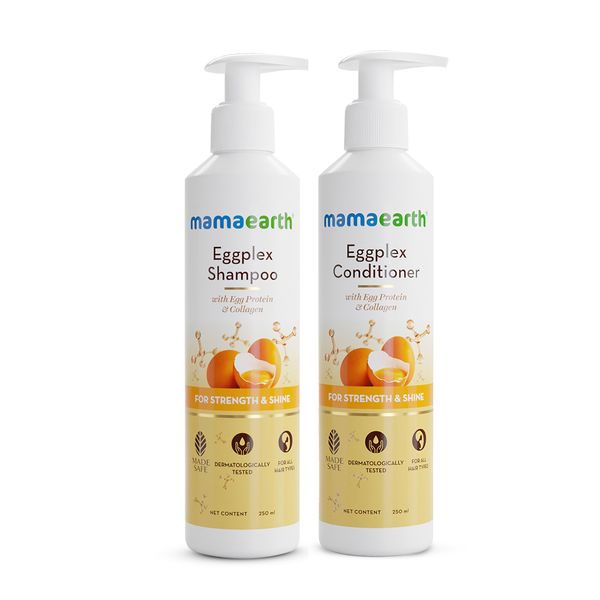 Mamaearth Eggplex Hair Care Combo for Strength & Shine