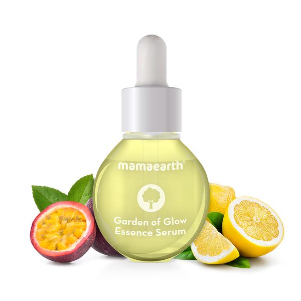 Mamaearth Garden of Glow Essence Serum with Vitamin C & Passion Fruit for Skin Illumination – 30 ml