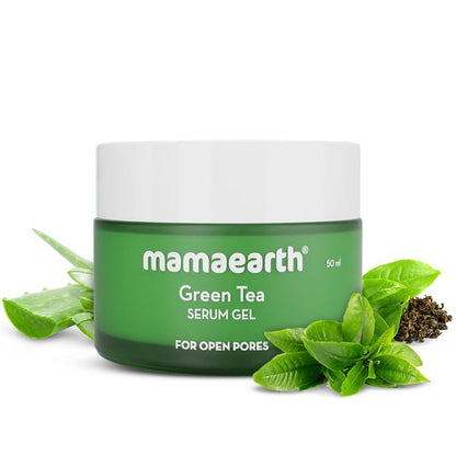 Mamaearth Green Tea Serum Gel with Green Tea & Collagen for Open Pores - 50 ml