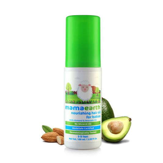 Mamaearth Nourishing Hair Oil for babies, 100ml