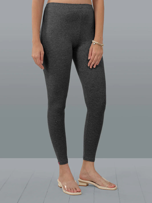 Lyra Black Ankle Length Leggings