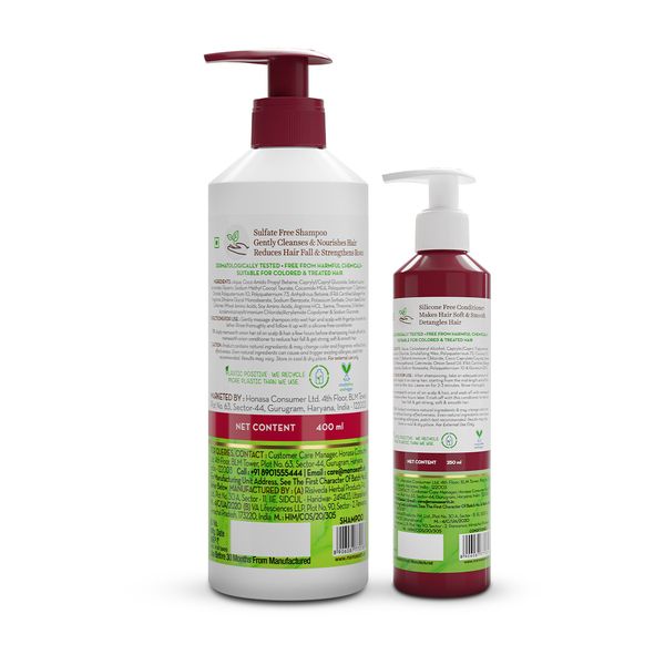 Mamaearth Onion Shampoo 400ml and Onion Conditioner 250ml Combo