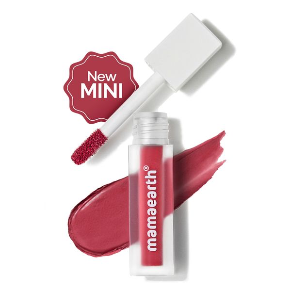 Mamaearth Feather Light Liquid Matte Lipstick - 1.2ml - Red Velvet