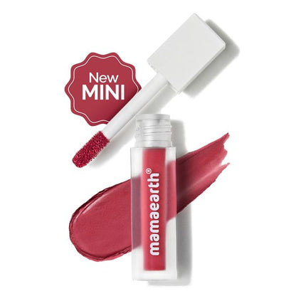 Mamaearth Feather Light Liquid Matte Lipstick - 1.2ml - Red Velvet