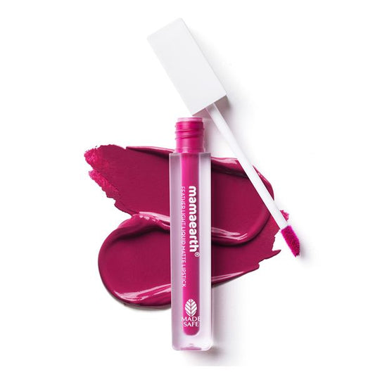 Mamaearth Feather Light Liquid Matte Lipstick - Pink Orchid - 3.5ml