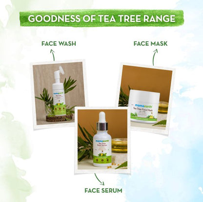 Mamaearth Tea Tree Face Mask for Acne, with Tea Tree and Salicylic Acid for Acne and Pimples - 100g