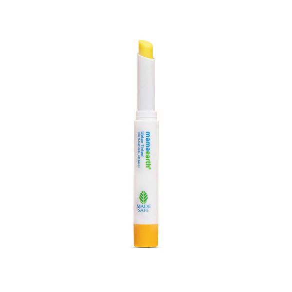 Mamaearth Ubtan Tinted 100% Natural Lip Balm with Turmeric & Saffron - 2 g